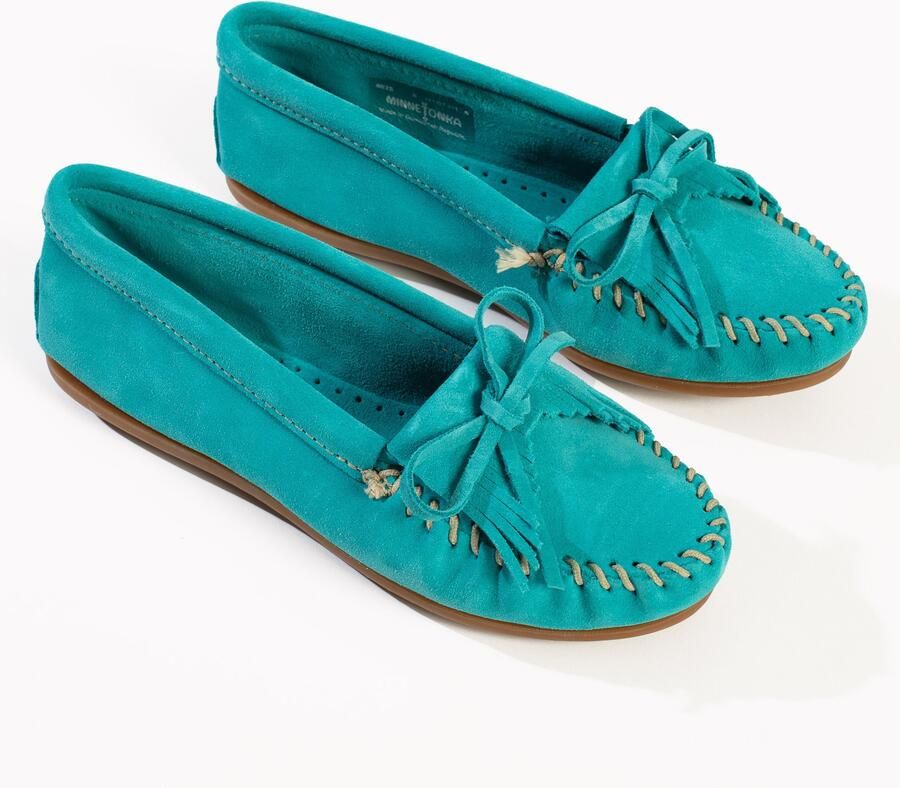 Minnetonka Mocassins 'Kilty' turquoise - Foto 2