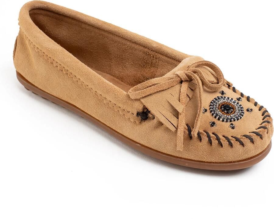Minnetonka Mocassins 'Me to we' lichtbruin - Foto 2