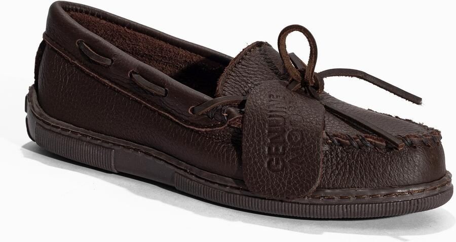 Minnetonka Mocassins 'Moosehide Classic' bruin - Foto 3