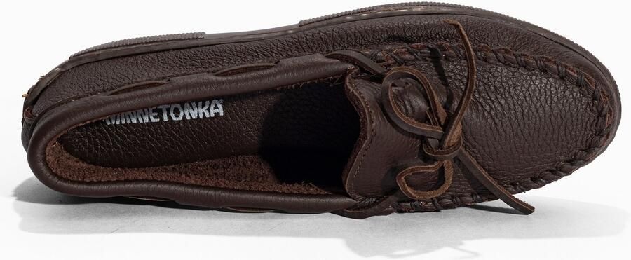 Minnetonka Mocassins 'Moosehide Classic' bruin - Foto 5
