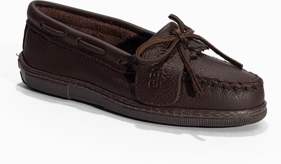 Minnetonka Mocassins 'Moosehide Kilty' bruin - Foto 2