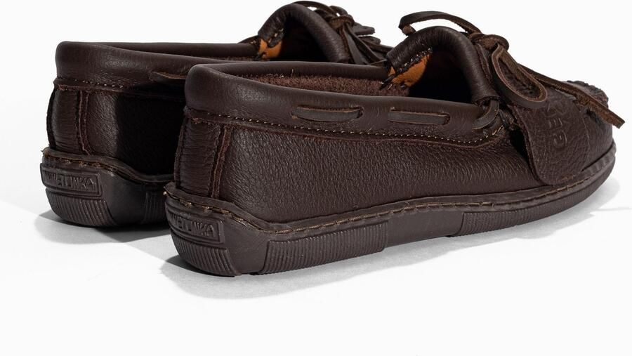Minnetonka Mocassins 'Moosehide Kilty' bruin - Foto 3