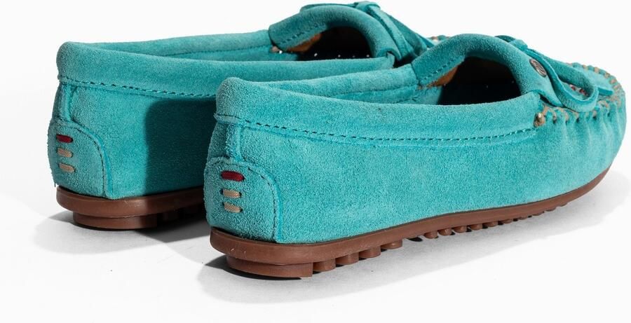 Minnetonka Mocassins 'Moosehide Kilty' turquoise - Foto 3