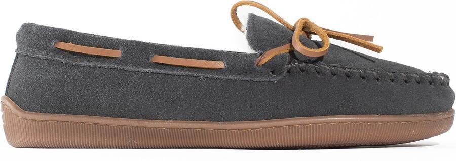 Minnetonka Mocassins 'Pileline' bruin donkergrijs - Foto 6
