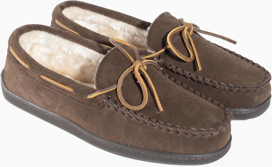 Minnetonka Mocassins 'Pileline' chocoladebruin - Foto 3