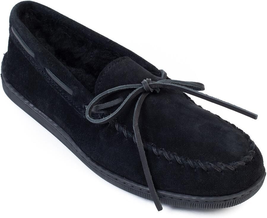 Minnetonka Mocassins 'Pileline' zwart - Foto 2