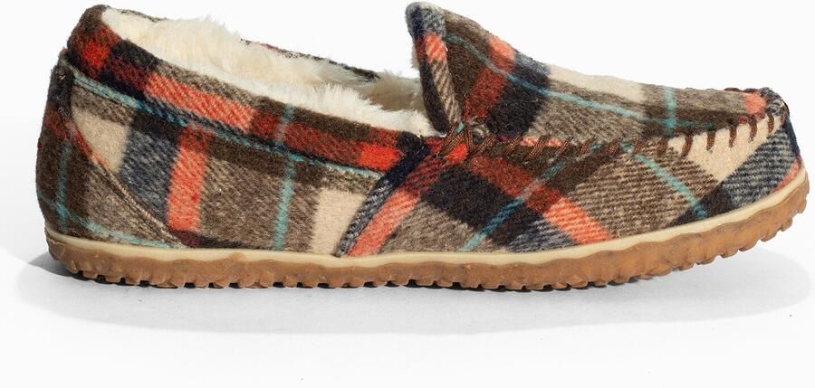 Minnetonka Mocassins 'Tempe' beige bruin rood zwart - Foto 5