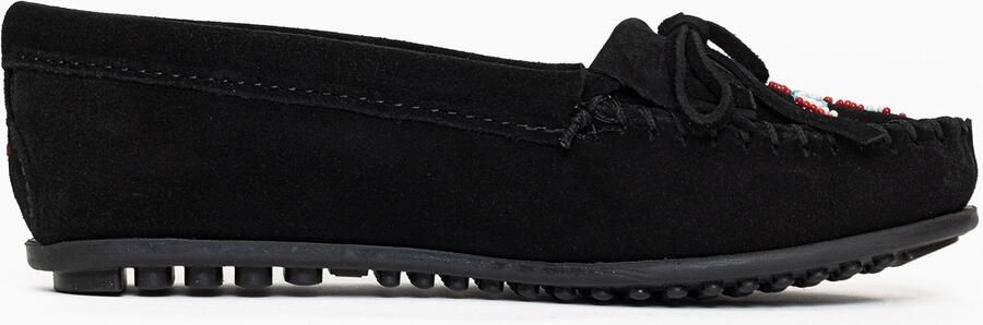 Minnetonka Mocassins 'Thunderbird' zwart - Foto 6