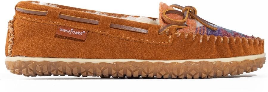Minnetonka Mocassins 'Tilia' bruin gemengde kleuren - Foto 6