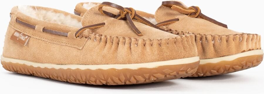Minnetonka Mocassins 'Tilia' crème lichtbruin - Foto 5