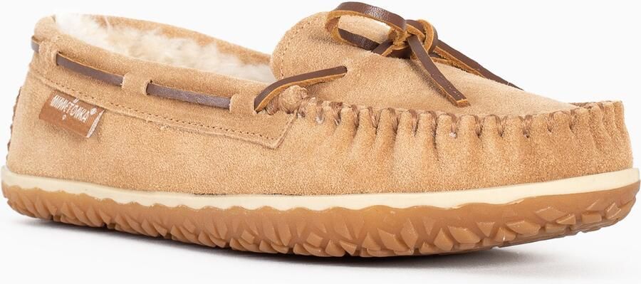 Minnetonka Mocassins 'Tilia' crème lichtbruin - Foto 4