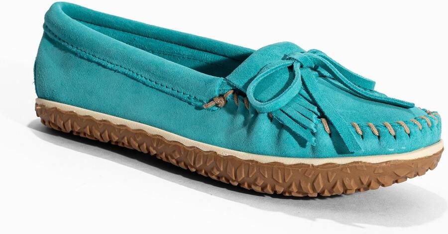 Minnetonka Mocassins 'W Kilty Tread' turquoise - Foto 2