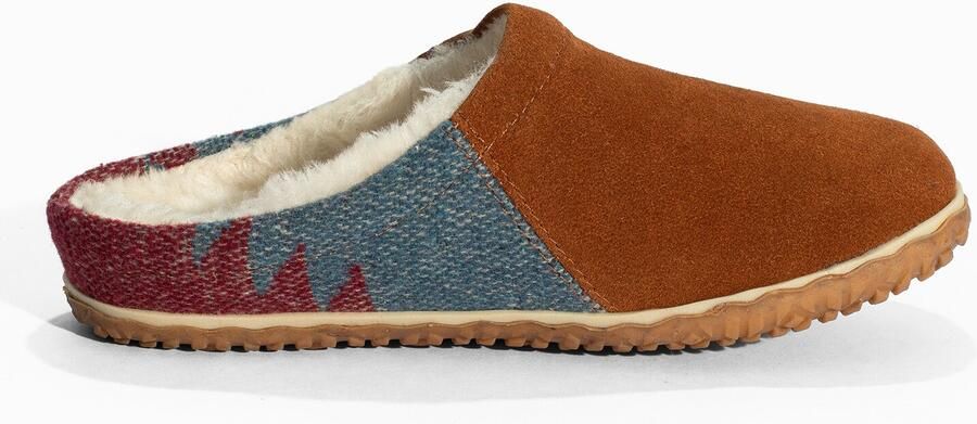 Minnetonka Muiltjes 'Tahoe' enziaan cognac bordeaux - Foto 5