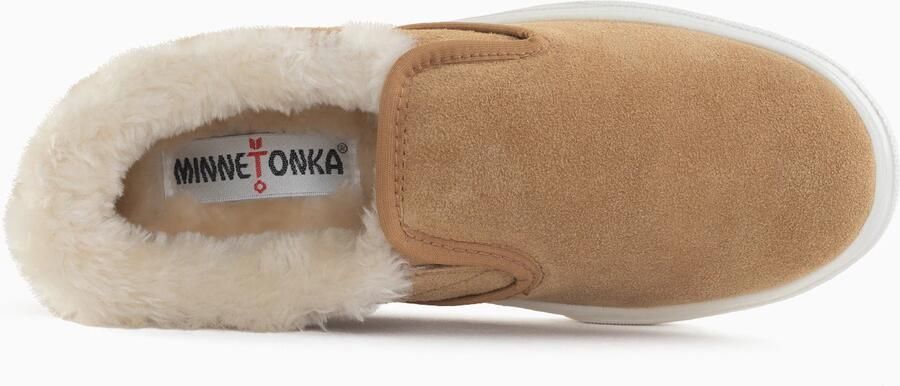 Minnetonka Slip-on 'Wilder' crème lichtbruin - Foto 5