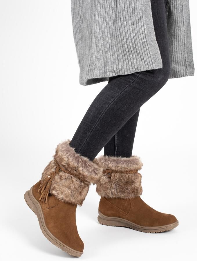 Minnetonka Snowboots 'Everett' bruin - Foto 5