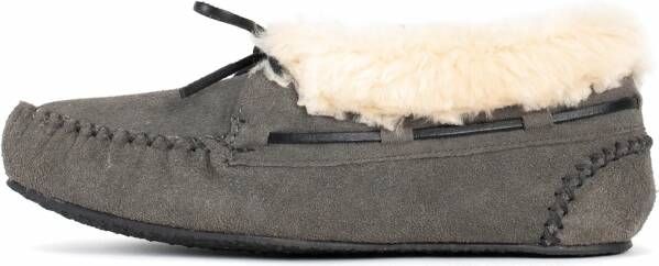 Minnetonka Mocassins 'Chrissy' grijs wit