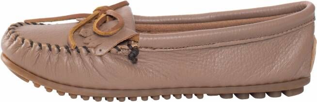 Minnetonka Mocassins 'Deerskin Kilty' lichtbruin
