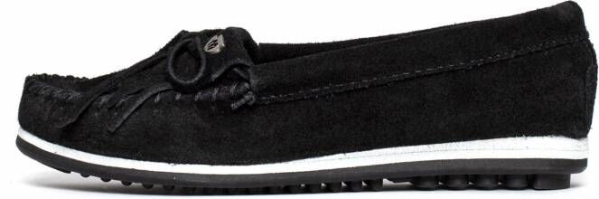 Minnetonka Mocassins 'Kilty plus' zwart wit