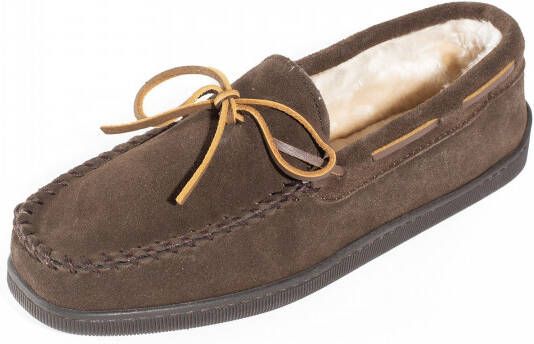 Minnetonka Mocassins 'Pileline' chocoladebruin - Foto 1