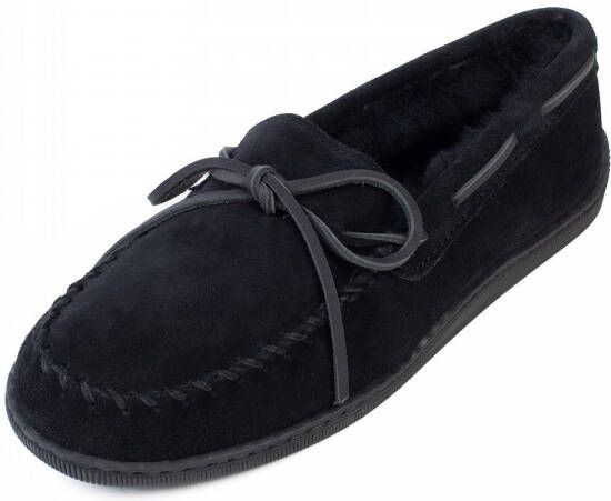 Minnetonka Mocassins 'Pileline' zwart