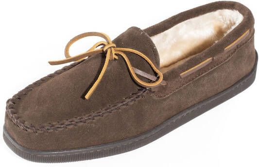 Minnetonka Mocassins 'Pileline' chocoladebruin