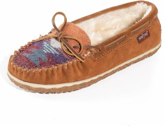 Minnetonka Mocassins 'Tilia' bruin gemengde kleuren - Foto 2