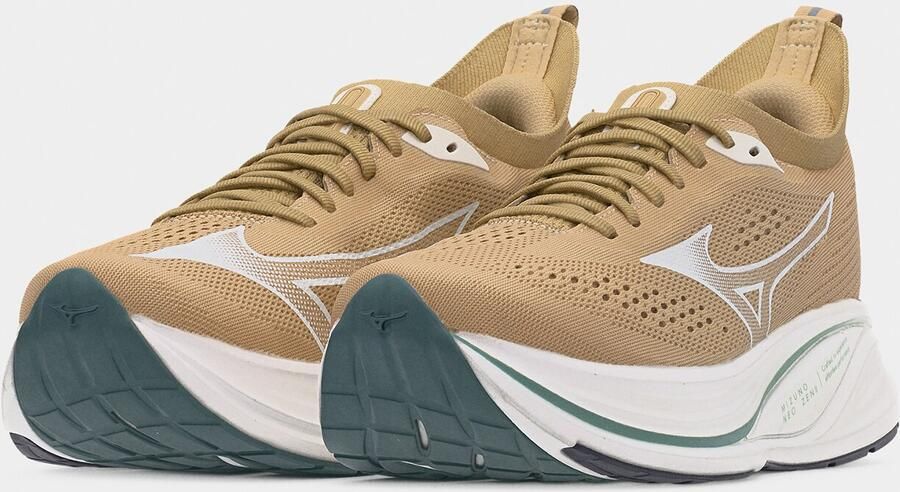 MIZUNO Loopschoen 'NEO ZEN 2(M)' kaki wit - Foto 6