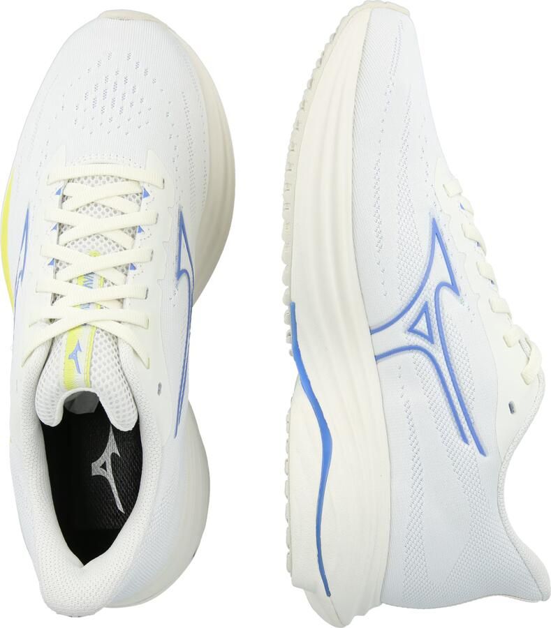MIZUNO Loopschoen 'WAVE ULTIMA 17' royal blue koningsblauw geel wit - Foto 4