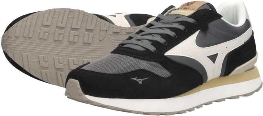 Mizuno RB87 sneakers antraciet zwart beige - Foto 11