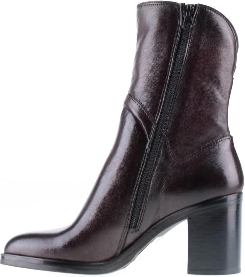 MJUS Enkellaarsje 'LEONELLA' bordeaux