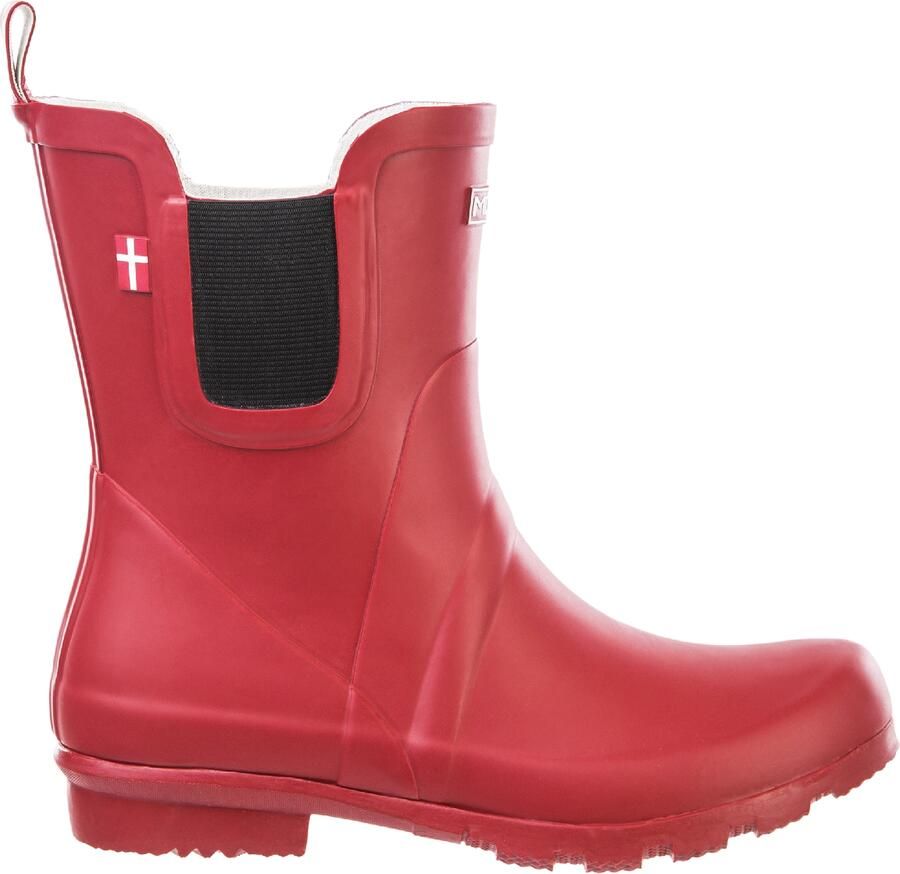 Mols Regenlaarzen 'SUBURBS' watermeloen rood wit - Foto 2