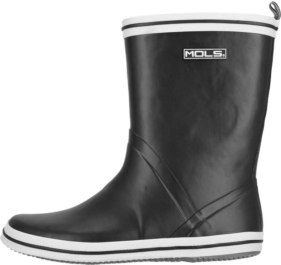 Mols Regenlaarzen zwart wit - Foto 2
