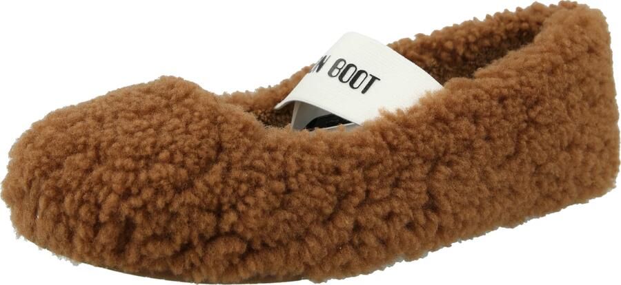 Moon Boot Schoenen Cognac Mb Shearling Ballerina's Cogna d2400010 - Foto 6