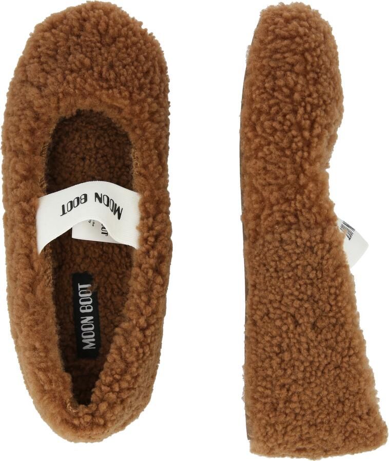 Moon Boot Schoenen Cognac Mb Shearling Ballerina's Cogna d2400010 - Foto 7