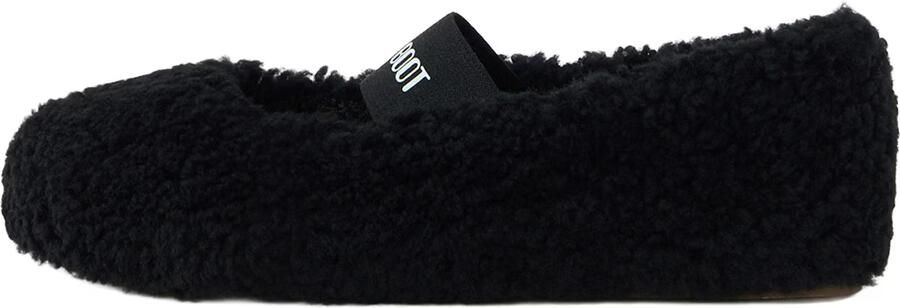 Moon Boot Schoenen Zwart Mb Shearling Ballerina's Zwart 80d2400010 - Foto 4