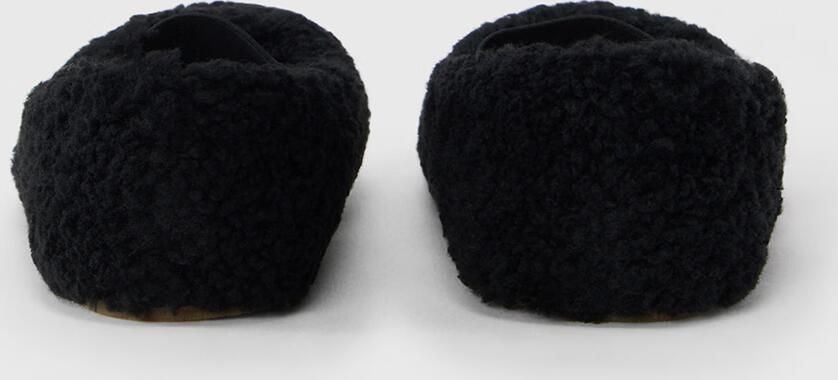 Moon Boot Schoenen Zwart Mb Shearling Ballerina's Zwart 80d2400010 - Foto 9
