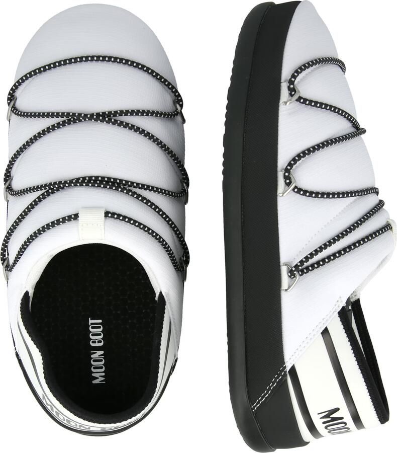 Moon Boot Pantoffels Icoon wit - Foto 4