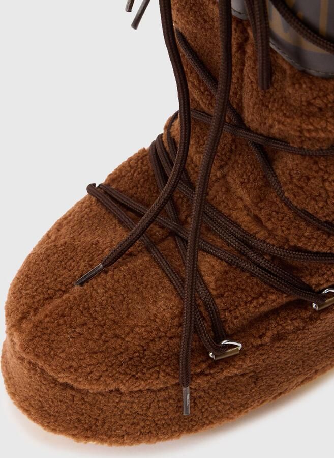 Moon Boot Laarzen Bruin Mb Icon Fleece Boots Bruin 80d1403080 - Foto 17