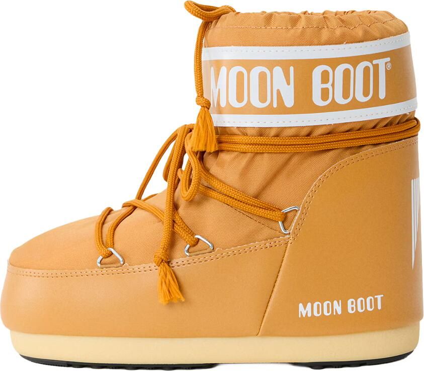 Moon Boot Oranje Nylon Veterschoenen Enkellaarzen - Foto 6