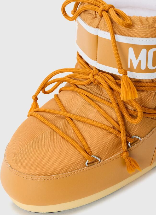Moon Boot Oranje Nylon Veterschoenen Enkellaarzen - Foto 10