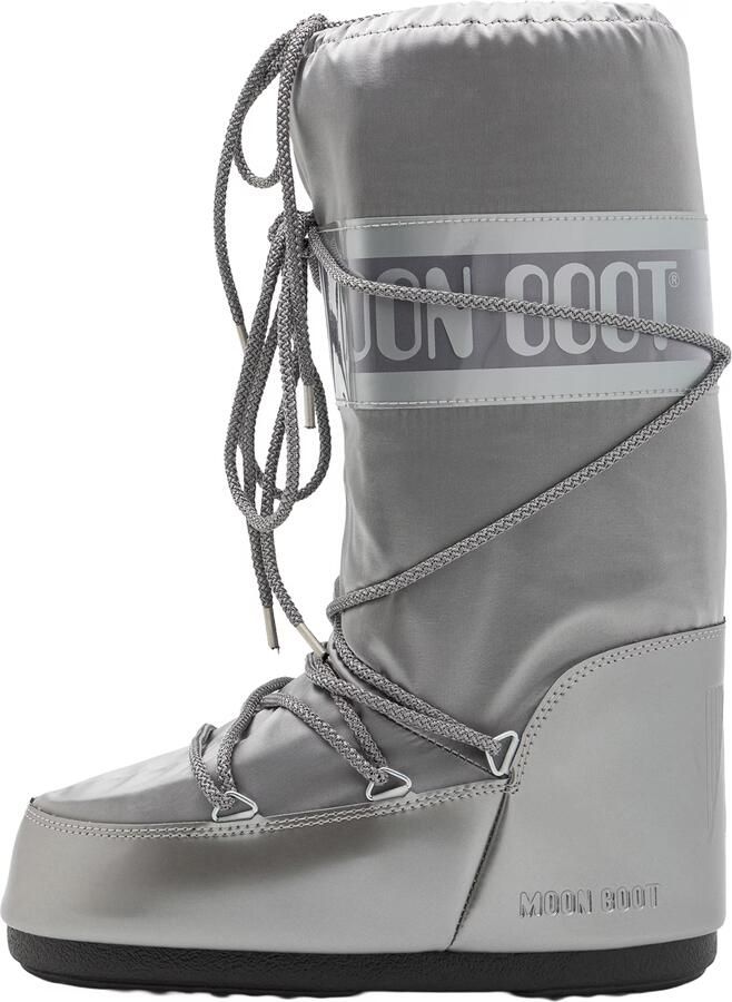 Moon boot Zilveren Winterlaarzen Stijlvol Nylon Gray Dames - Foto 15