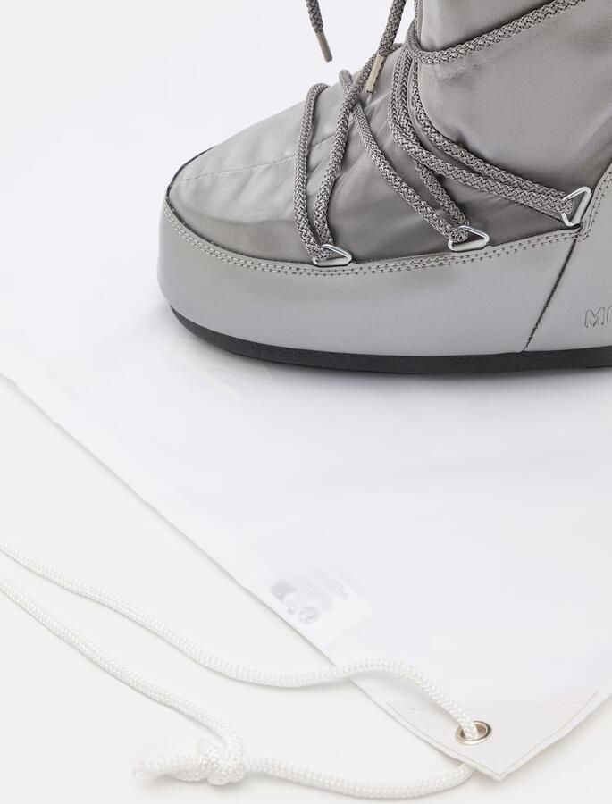 Moon boot Zilveren Winterlaarzen Stijlvol Nylon Gray Dames - Foto 19