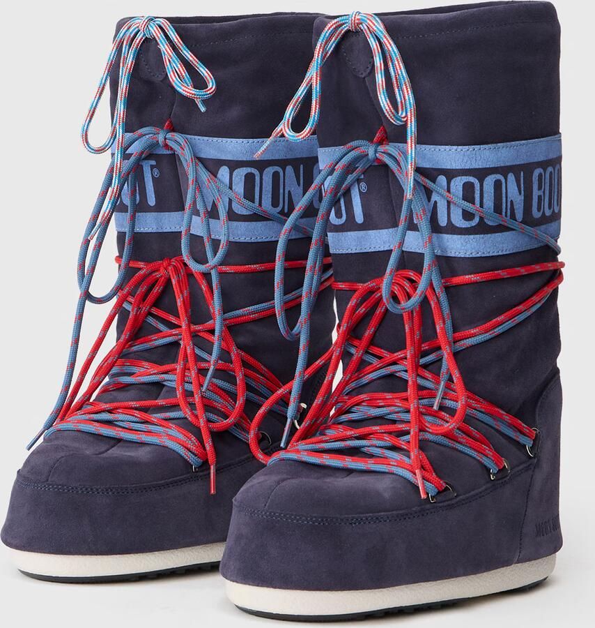 MOON BOOT Snowboots lichtblauw donkerblauw rood - Foto 3