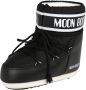 Moon boot Zwarte Slip-On Laarzen met Zilveren Metalen Oogjes Black Dames - Thumbnail 3