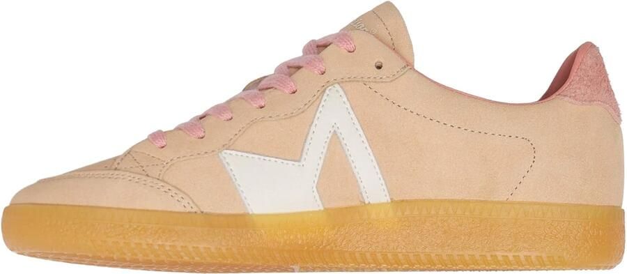Morrison Sneakers laag 'Moma' abrikoos wit