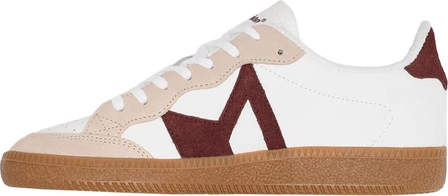 Morrison Sneakers laag 'Moma' beige bordeaux wit - Foto 4