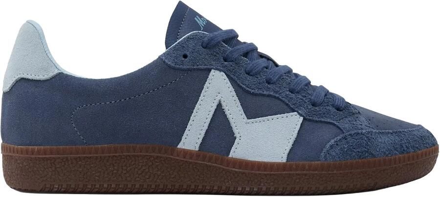 Morrison Sneakers laag 'Moma' lichtblauw donkerblauw