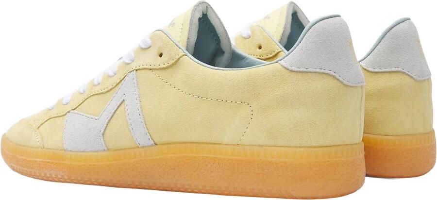 Morrison Sneakers laag 'Moma' lichtgeel lichtgrijs - Foto 3