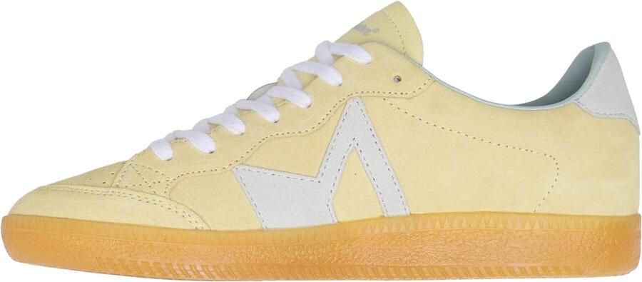 Morrison Sneakers laag 'Moma' lichtgeel lichtgrijs - Foto 4