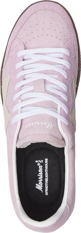 Morrison Sneakers laag 'Moma' rosa wolwit - Foto 5